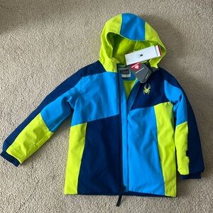 Kids spyder winter jacket